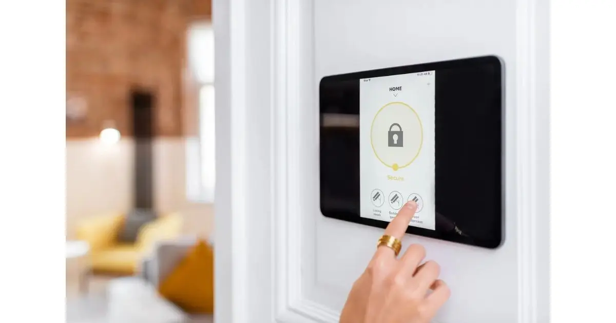 Alarm panel install with keypad